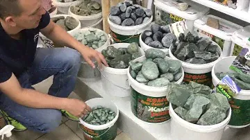Камни для бани. Жадеит камень номер 1