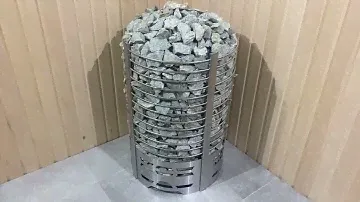 Электропечь, электрокаменка для большой бани, с большим объёмом камня, для влажной бани печь электро