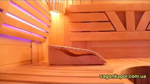 Подголовник анатомический для бани