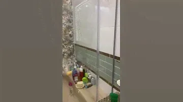 Душевая перегородка с раздвижной дверь фурнитура БРОНЗА