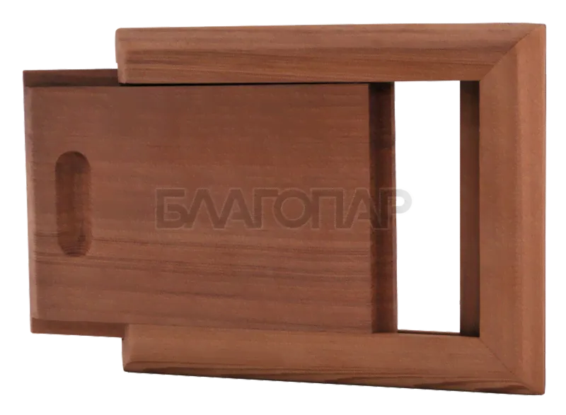 Вентиляционная задвижка SAWO (215х170)кедр 620-D-0