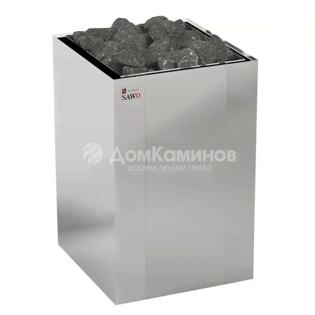 Электрическая печь SAWO NORDEX FlOOR NRFS-120NS-Z (12 кВт, выносной пульт, внутри оцинковка, снаружи нержавейка)