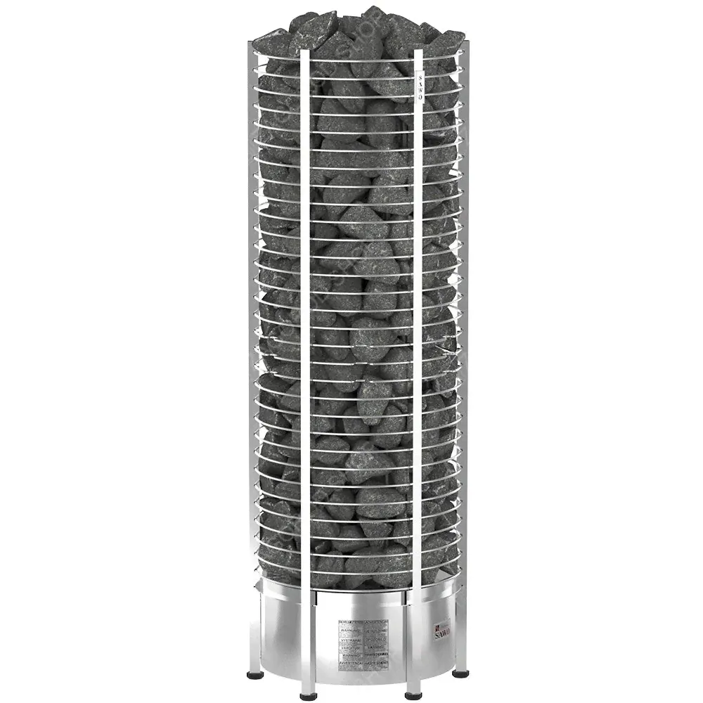 Электрическая печь Sawo Tower TH9-120NS-P (круглая)-0