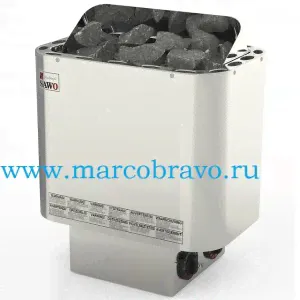 Настенная электрическая печь для сауны SAWO NORDEX NRX-80NB-Z (7-13 м3. 8 кВт)