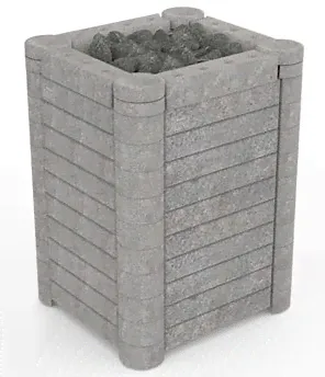 Печь SAWO NIMBUS COMBI, NIMC-105NS-P - 10,5 кВт-0
