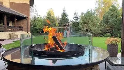 Ограждение камина