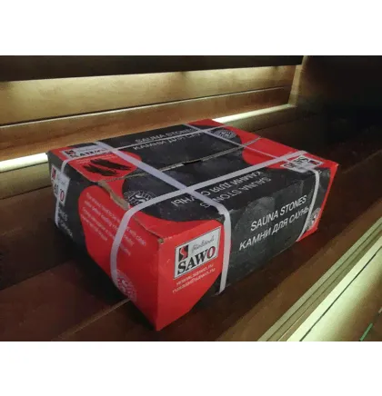 SAWO КАМНИ ДЛЯ САУНЫ, D<10 СМ, УПАКОВКА 20 КГ, АРТИКУЛ R-991