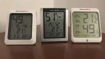 Thermometer Hygrometer comparison Thermopro VS AcuRite👍