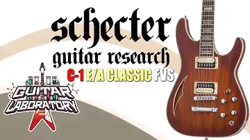 Электрогитара SCHECTER C-1 E/A CLASSIC FVS || Зачем пьезодатчик на электрогитаре?