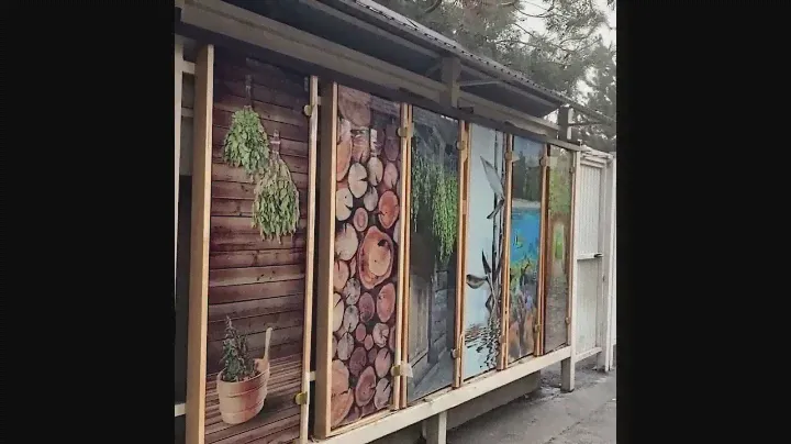 Стеклянные двери для бани и сауны