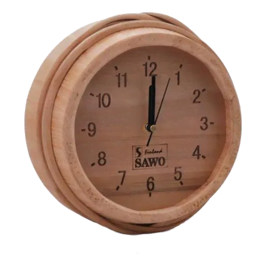 Часы деревянные Sawo 530-D, вне сауны-0