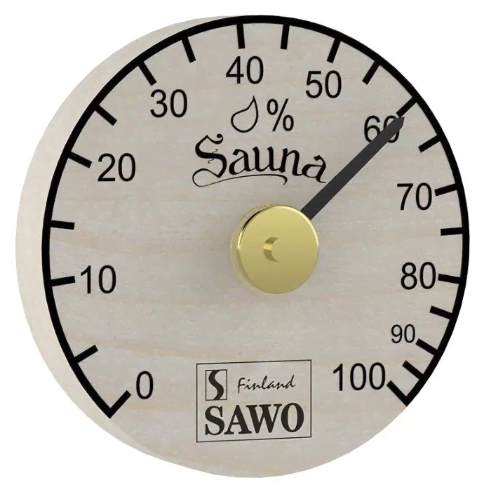 Гигрометр Sawo 100-HBA осина-0